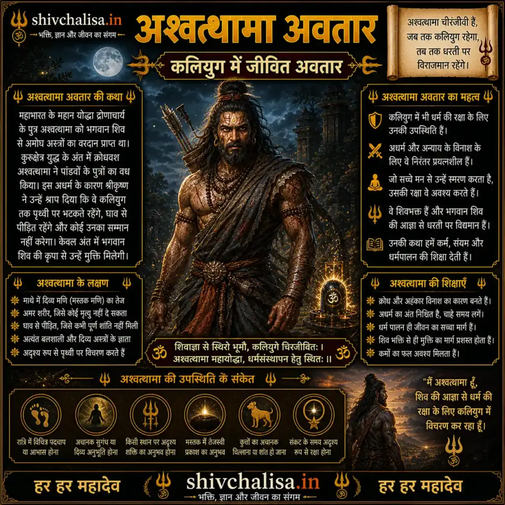 Ashwathama Avatar Kaliyug me Jivit Avatar