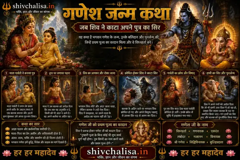 गणेश जन्म कथा – जब शिव ने अनजाने में काट दिया अपने ही पुत्र का सिर | पूरी कहानी 1 Ganesh Janma Ki Katha