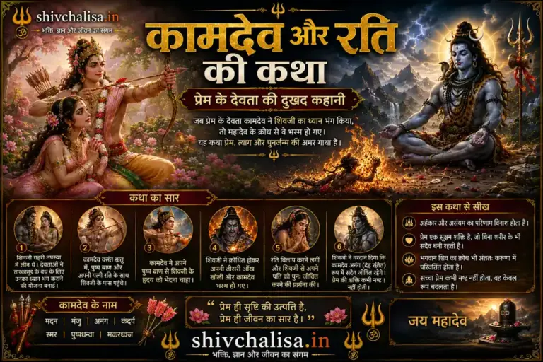 कामदेव और रति की कथा – प्रेम के देवता की दुखद और अमर कहानी 1 Kaamdev Aur Rati Ki Katha
