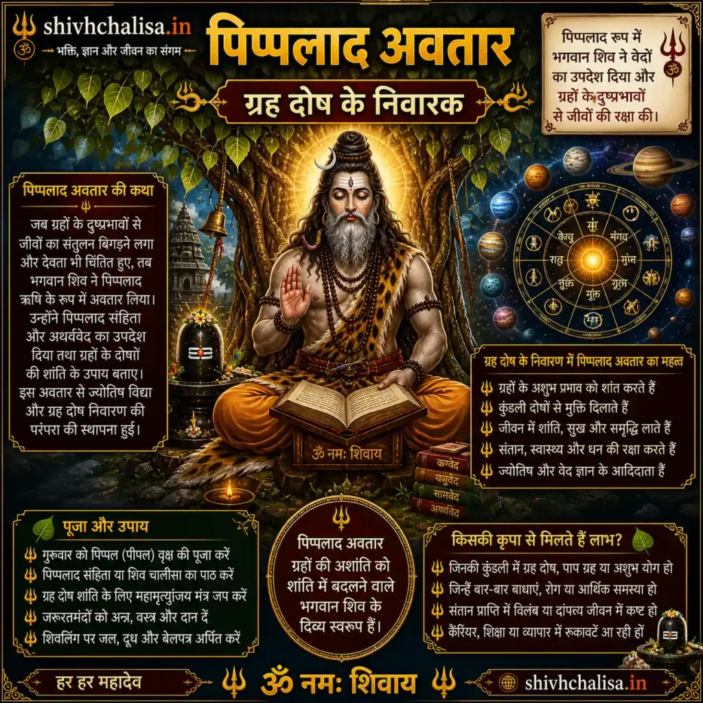 Pippalada avatar cosmic blessings and remedies