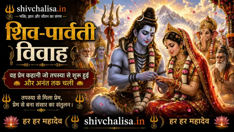 शिव-पार्वती विवाह – वह प्रेम कहानी जो तपस्या से शुरू हुई और अनंत तक चली | Shiv Parvati Vivah 1 Shiv Parvati Vivah