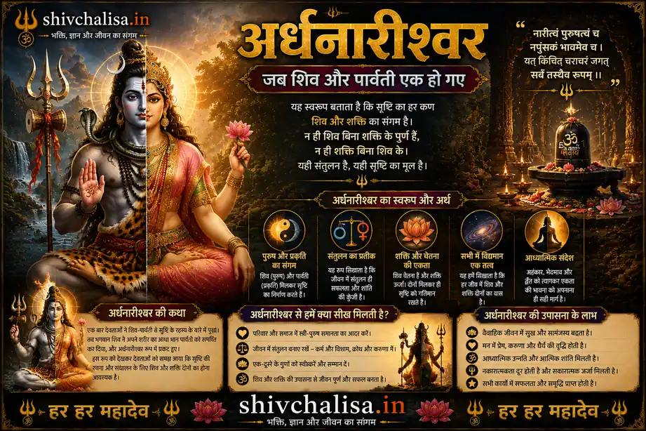 Shiv Ka Ardhanarishwar Roop