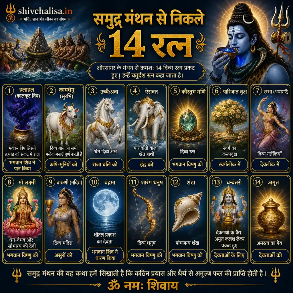 Samudra manthan 14 ratna